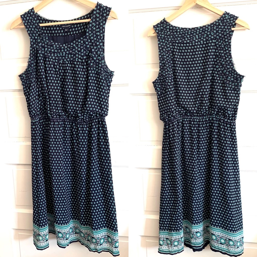 Max Edition tattered top dress Size L